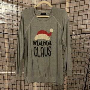 Boutique holiday sweatshirt (thin material)